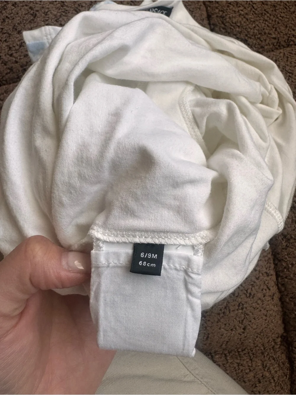 Versace White Long-Sleeve Kids Tee with Subtle Logo